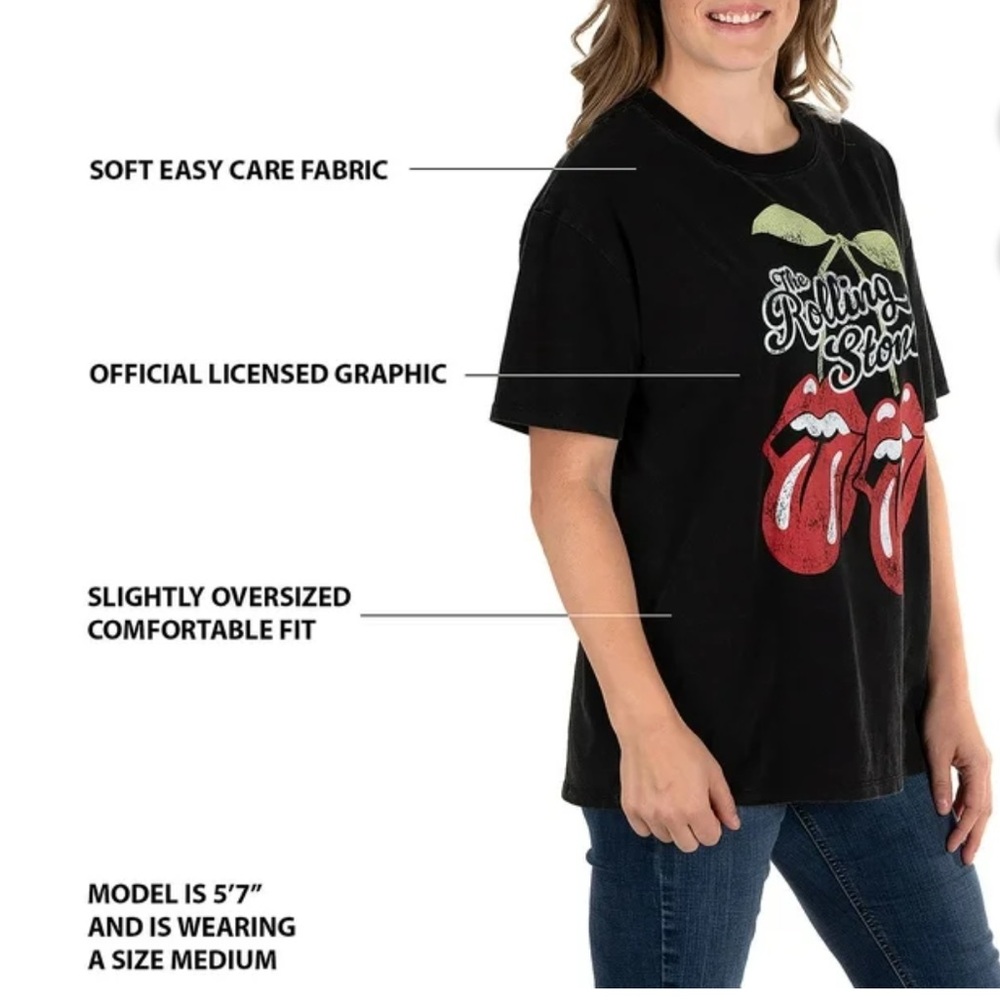 NWT Rolling Stones T Shirt Sizes L & XXL - Picture 4 of 7